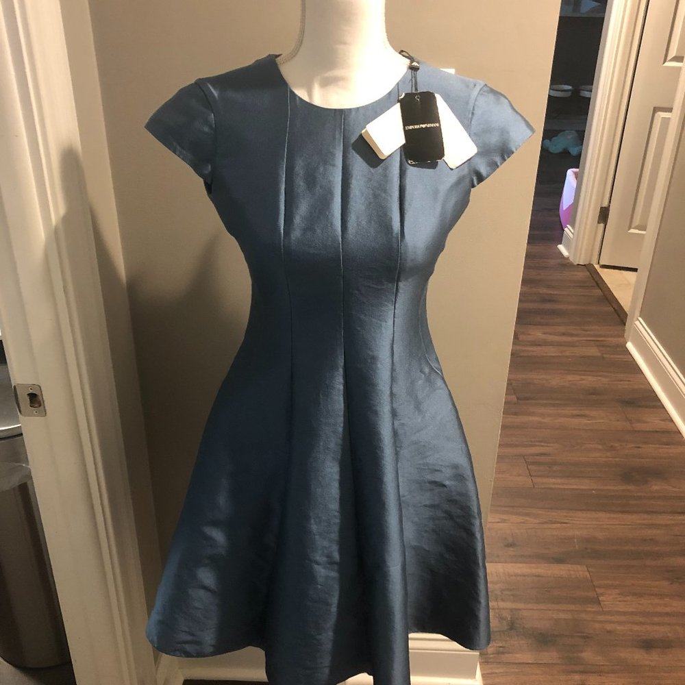 Emporio Armani Dress Aqua Size 6